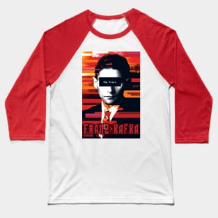 Franz Kafka - The Trial and the Nightmare Baseball T-Shirt